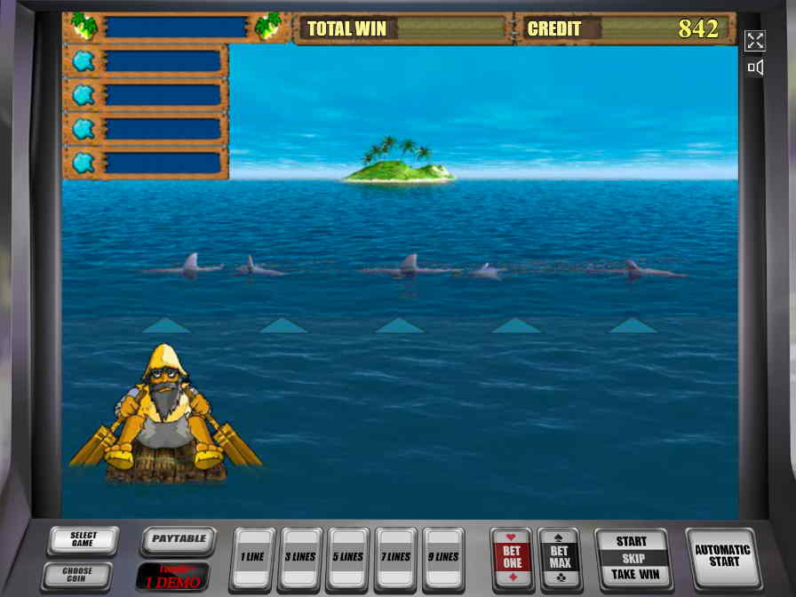 Бонусная игра автомата Остров